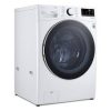 LG White Front Load Steam Washer